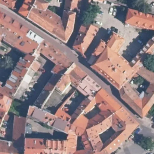 Vaizdas iš viršaus: Bernardinų g. 7, Vilnius