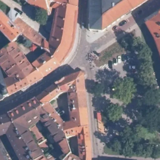 Vaizdas iš viršaus: Dominikonų g. 15, Vilnius