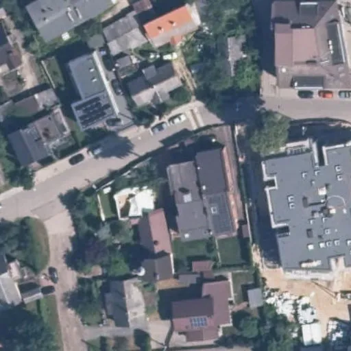 Vaizdas iš viršaus: Lenktoji g. 38, Vilnius