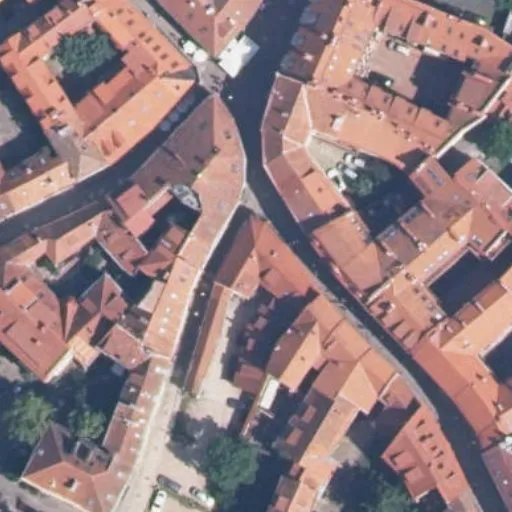 Vaizdas iš viršaus: Stiklių g. 10, Vilnius