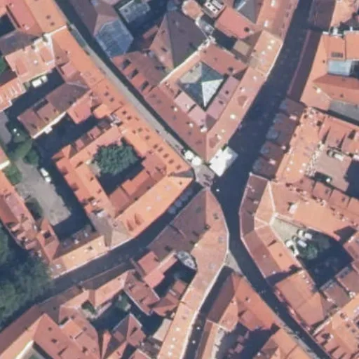 Vaizdas iš viršaus: Stiklių g. 14, Vilnius