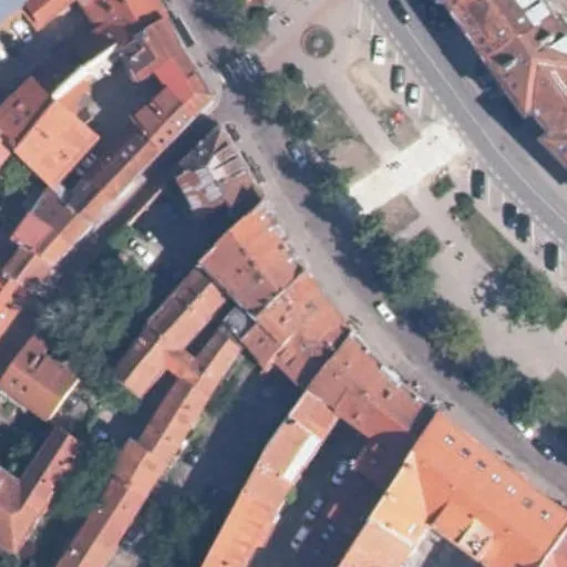 Vaizdas iš viršaus: Vokiečių g. 16, Vilnius