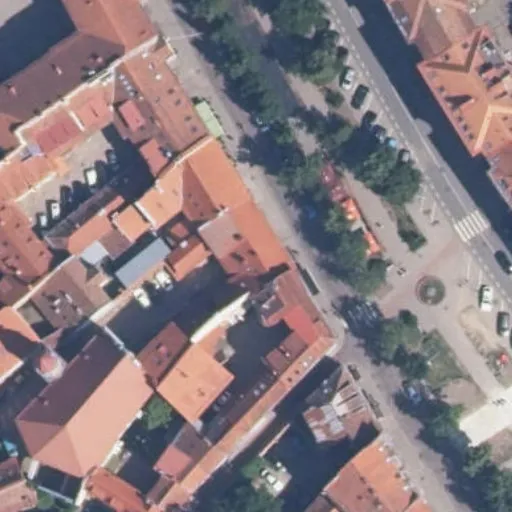 Vaizdas iš viršaus: Vokiečių g. 20, Vilnius