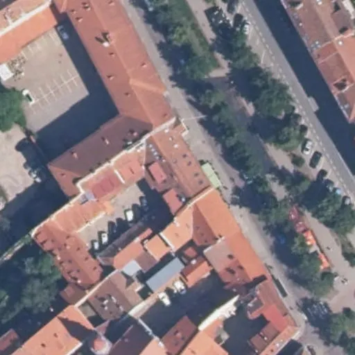 Vaizdas iš viršaus: Vokiečių g. 24, Vilnius