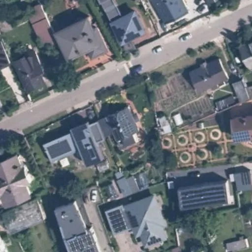 Vaizdas iš viršaus: Lenktoji g. 46, Vilnius