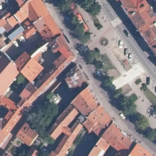 Vaizdas iš viršaus: Vokiečių g. 18, Vilnius
