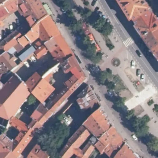 Vaizdas iš viršaus: Vokiečių g. 18A, Vilnius