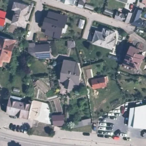 Vaizdas iš viršaus: Kauno g. 24, Alytus