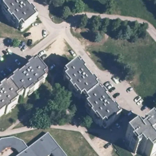 Vaizdas iš viršaus: Statybininkų g. 14, Alytus
