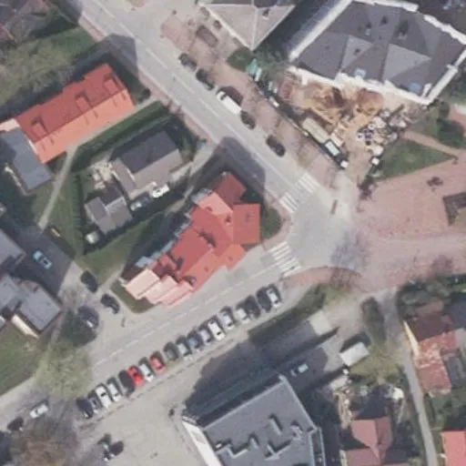 Vaizdas iš viršaus: S. Dariaus ir S. Girėno g. 1, Birštonas