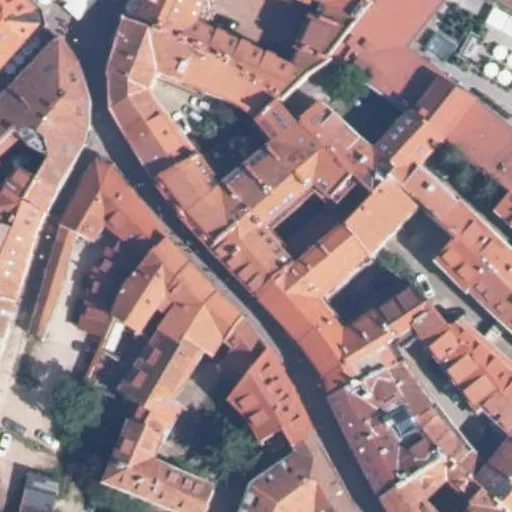 Vaizdas iš viršaus: Stiklių g. 7, Vilnius