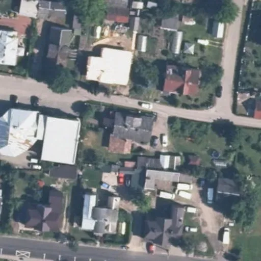 Vaizdas iš viršaus: Gėlių g. 2A, Marijampolė