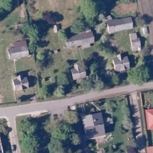 Vaizdas iš viršaus: Žaliosios g. 11, Sasnava