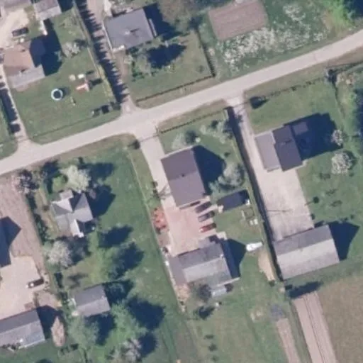 Vaizdas iš viršaus: Didvyrių g. 5, Sasnava