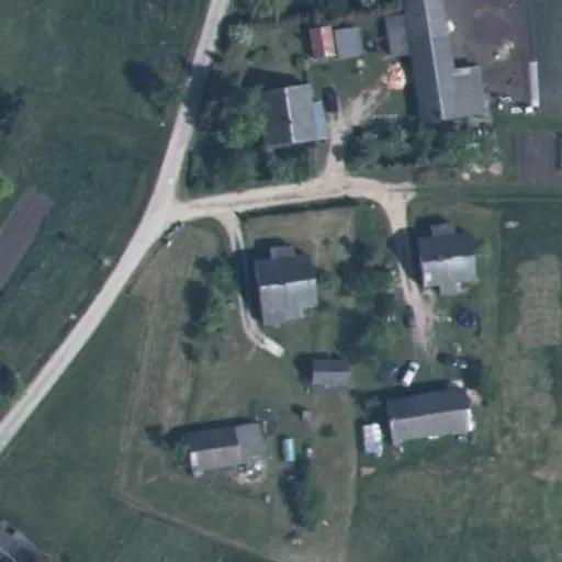 Vaizdas iš viršaus: Paupio g. 1, Daukšiai