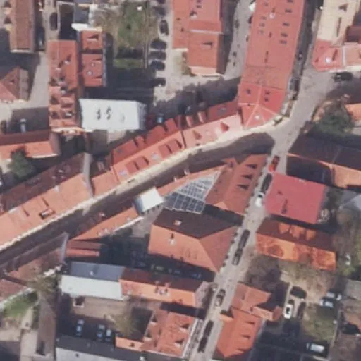 Vaizdas iš viršaus: Kurpių g. 8, Kaunas