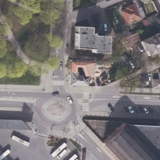 Vaizdas iš viršaus: Bažnyčios g. 1, Kaunas