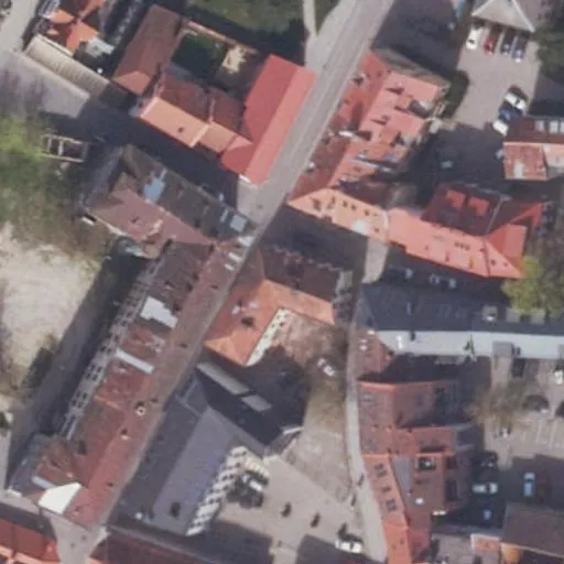 Vaizdas iš viršaus: A. Jakšto g. 8, Kaunas