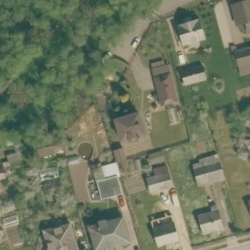 Vaizdas iš viršaus: Algirdo g. 47, Naujoji Akmenė