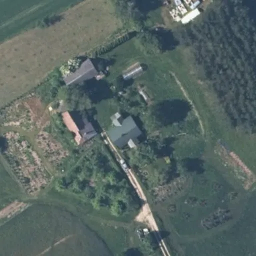 Vaizdas iš viršaus: Bažnyčios g. 30, Arciškonys
