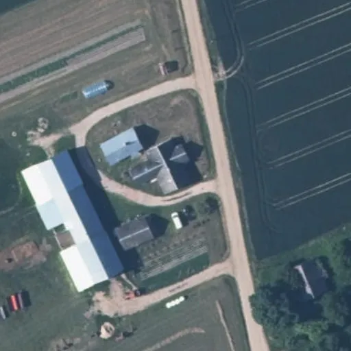 Vaizdas iš viršaus: Arimų g. 25, Ponkiškiai