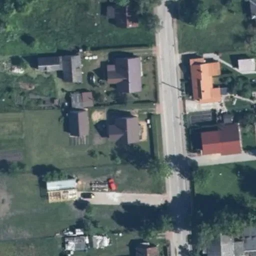 Vaizdas iš viršaus: Dariaus ir Girėno g. 25, Simnas