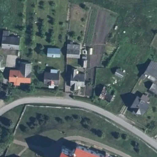 Vaizdas iš viršaus: Kreivoji g. 15, Simnas