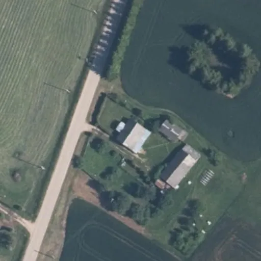 Vaizdas iš viršaus: Birutės g. 1, Ūdrija