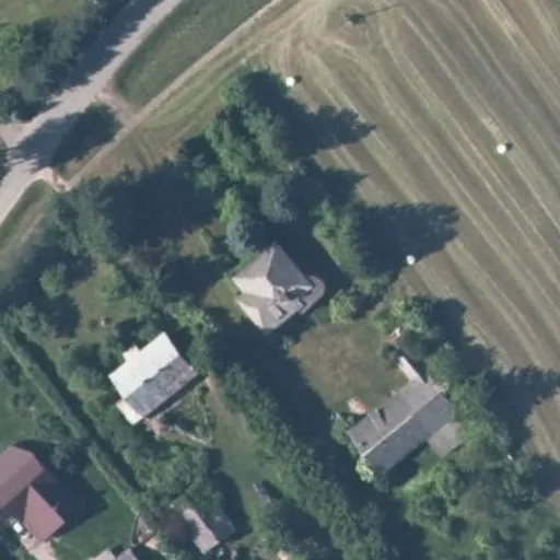 Vaizdas iš viršaus: Bažnyčios g. 13, Arciškonys