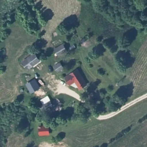 Vaizdas iš viršaus: Suvingio g. 1, Dvarčėnai