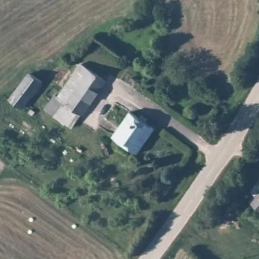 Vaizdas iš viršaus: Bažnyčios g. 28, Arciškonys