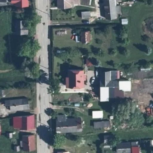 Vaizdas iš viršaus: Dariaus ir Girėno g. 16, Simnas