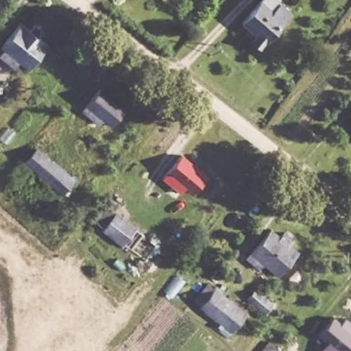 Vaizdas iš viršaus: Upės g. 17, Zaviesiškis