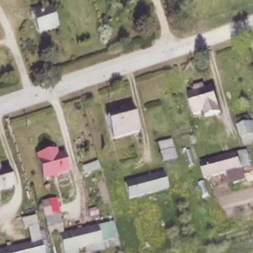 Vaizdas iš viršaus: Nevėžio g. 68, Traupis