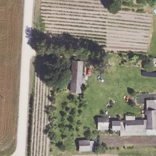 Vaizdas iš viršaus: Tiesioji g. 50, Ančiškiai