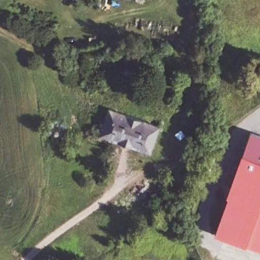 Vaizdas iš viršaus: Dvaro g. 16, Balandiškiai
