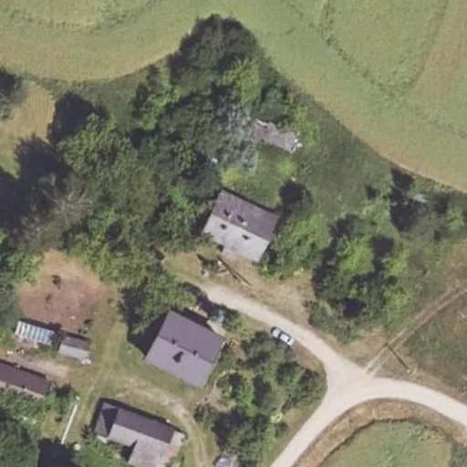 Vaizdas iš viršaus: Kosmonautų g. 1, Vabalninkas