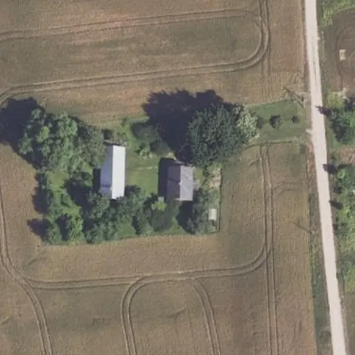 Vaizdas iš viršaus: Vingio g. 1B, Šlepščiai