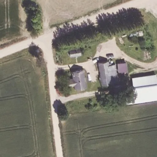 Vaizdas iš viršaus: Dvaro g. 15, Mockūnai