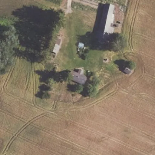 Vaizdas iš viršaus: Ansgaro Juozapo Rožėno g. 4, Daumėnai