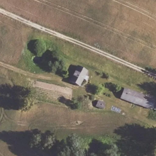 Vaizdas iš viršaus: Ansgaro Juozapo Rožėno g. 6, Daumėnai