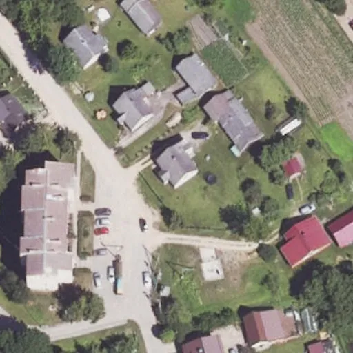 Vaizdas iš viršaus: Pergalės g. 11, Vabalninkas