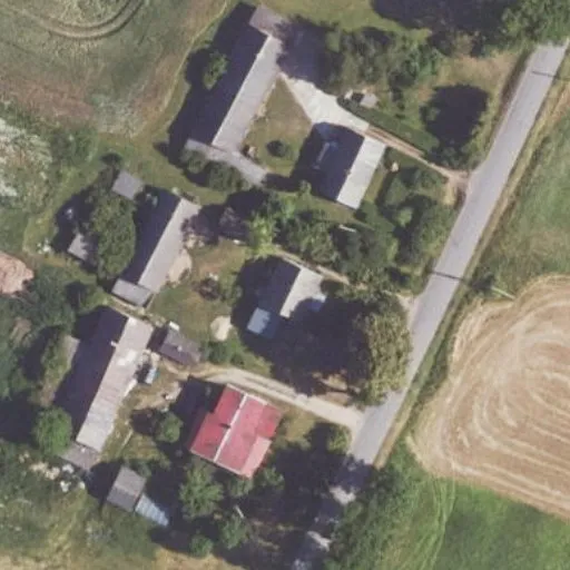 Vaizdas iš viršaus: Ansgaro Juozapo Rožėno g. 21, Daumėnai