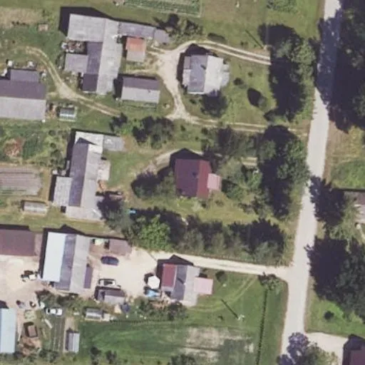 Vaizdas iš viršaus: Tiesioji g. 49, Ančiškiai
