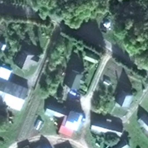 Vaizdas iš viršaus: Tvenkinių g. 21, Kriviliai