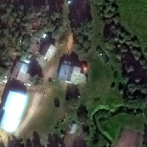 Vaizdas iš viršaus: Paupio g. 23, Jaskonys
