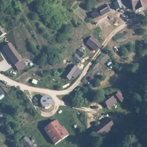 Vaizdas iš viršaus: Stangės g. 1, Merkinė