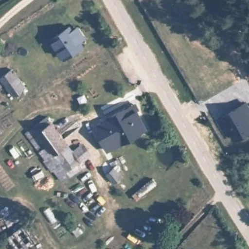 Vaizdas iš viršaus: Nemunaičio g. 29, Merkinė