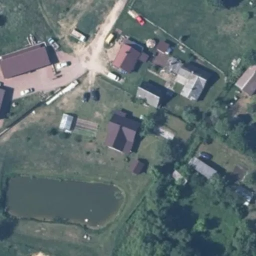 Vaizdas iš viršaus: Užumelnyčio g. 41, Senoji Varėna