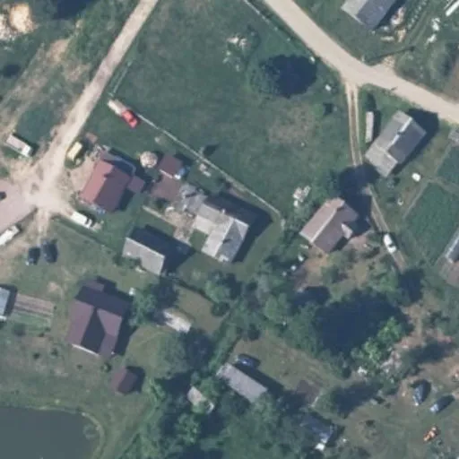 Vaizdas iš viršaus: Užumelnyčio g. 45, Senoji Varėna